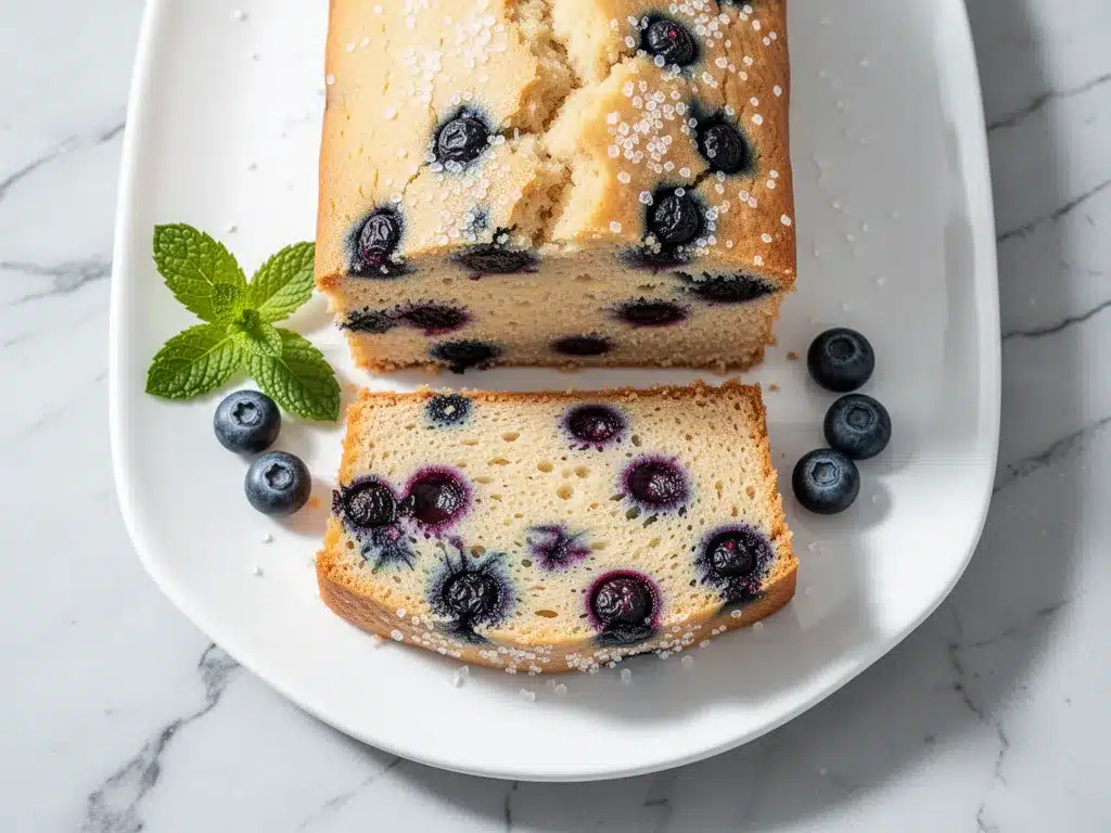 Gluten-Free Lemon Blueberry Loaf: 5 Easy Ingredients 4 Gluten-Free Lemon Blueberry Loaf preparation steps