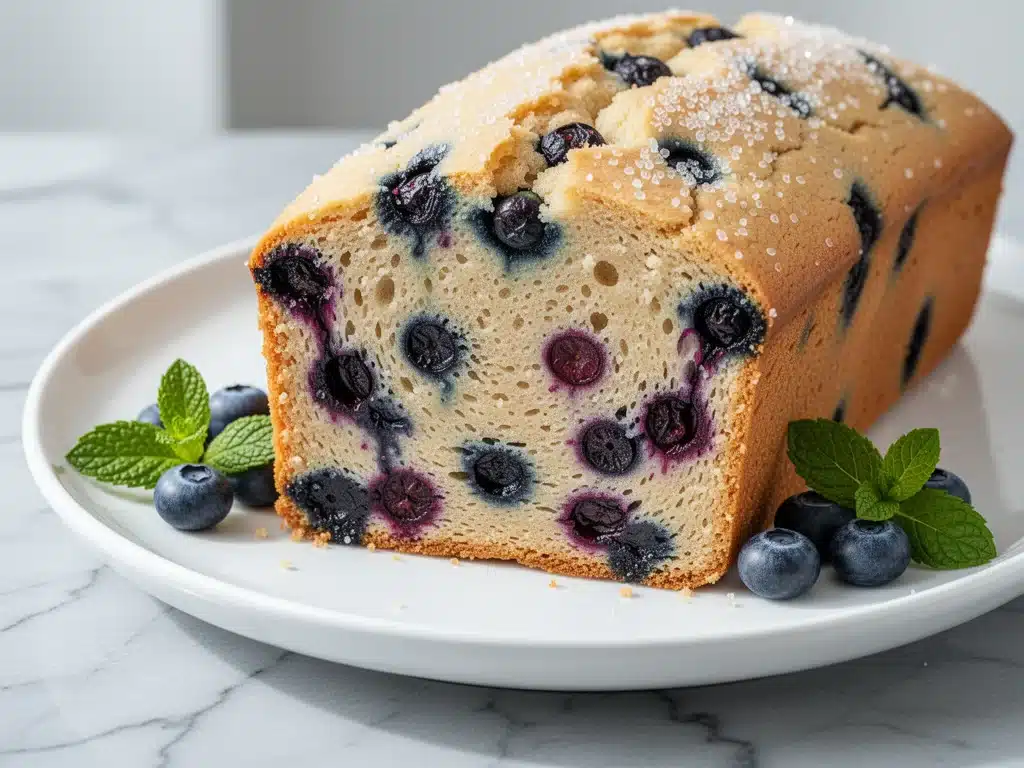 Gluten-Free Lemon Blueberry Loaf - featured image
