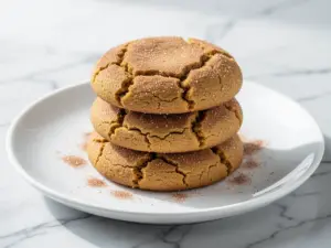gluten-free pumpkin snickerdoodles - featured image