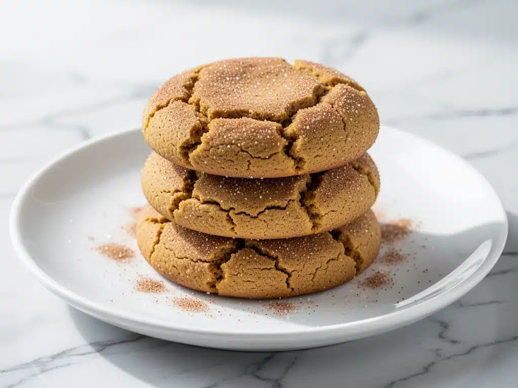 gluten-free pumpkin snickerdoodles - featured image