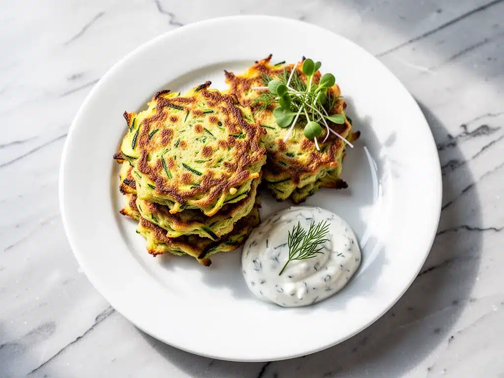 Gluten-Free Zucchini Fritters: Easy 15-Min Dinner 4 gluten-free zucchini fritters preparation steps