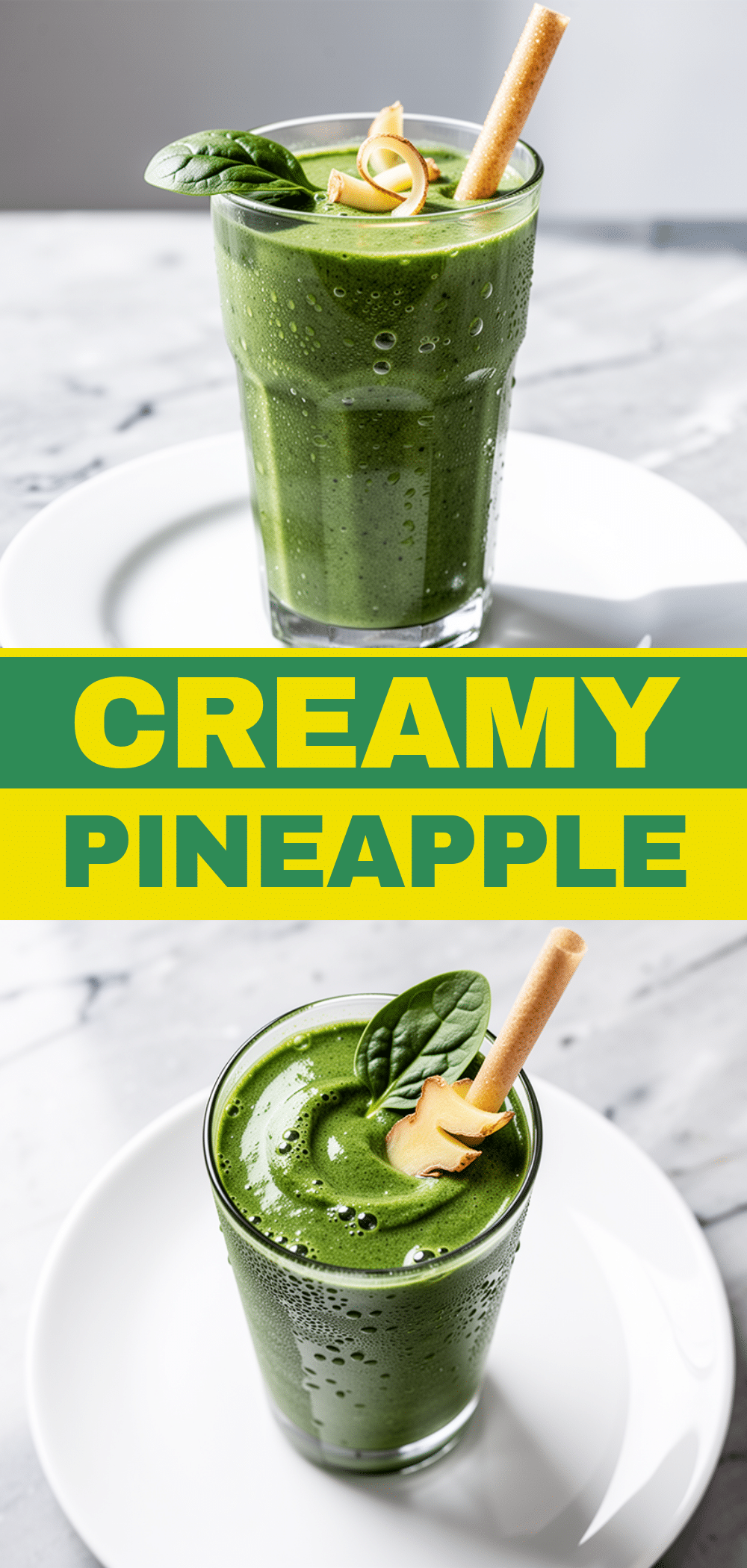 Green Pineapple Ginger Detox Smoothie: Easy 5-Min Busy Night Drink 5 Green Pineapple Ginger Detox Smoothie recipe