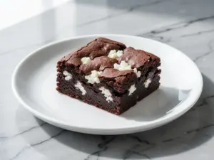 High-Protein Cottage Cheese Chocolate Brownies - featured image