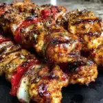 High-Protein Greek Yogurt Chicken Souvlaki - featured image