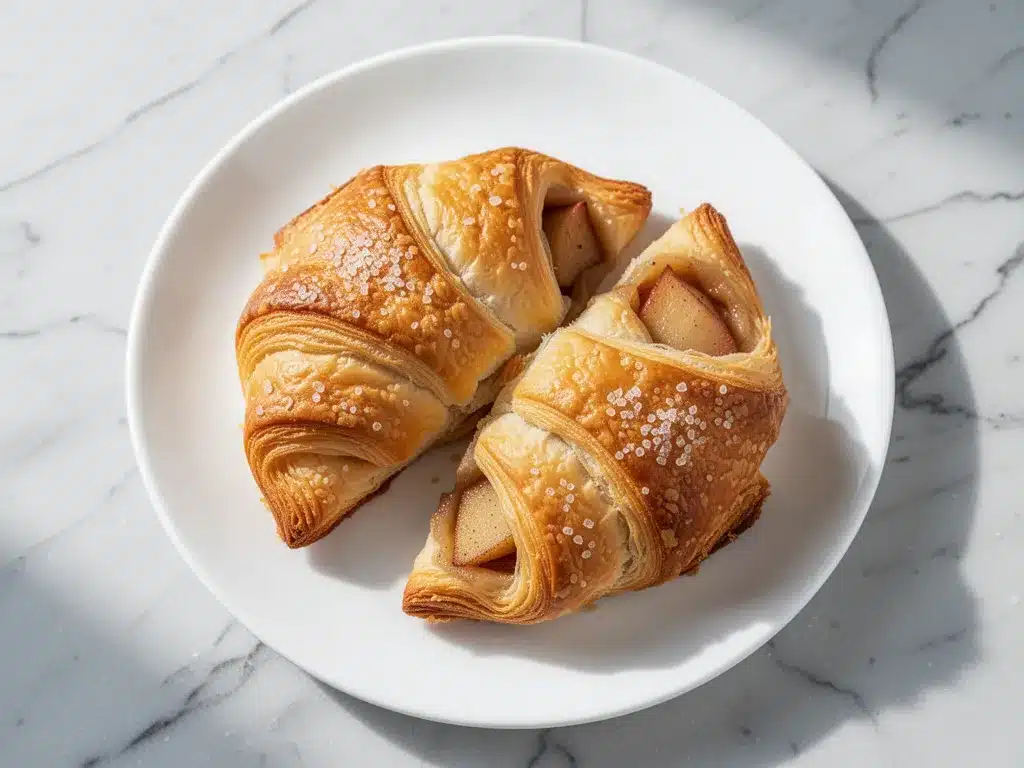 Easy Homemade Apple Turnovers: Best Flaky Puff Pastry Recipe 4 homemade apple turnovers preparation steps