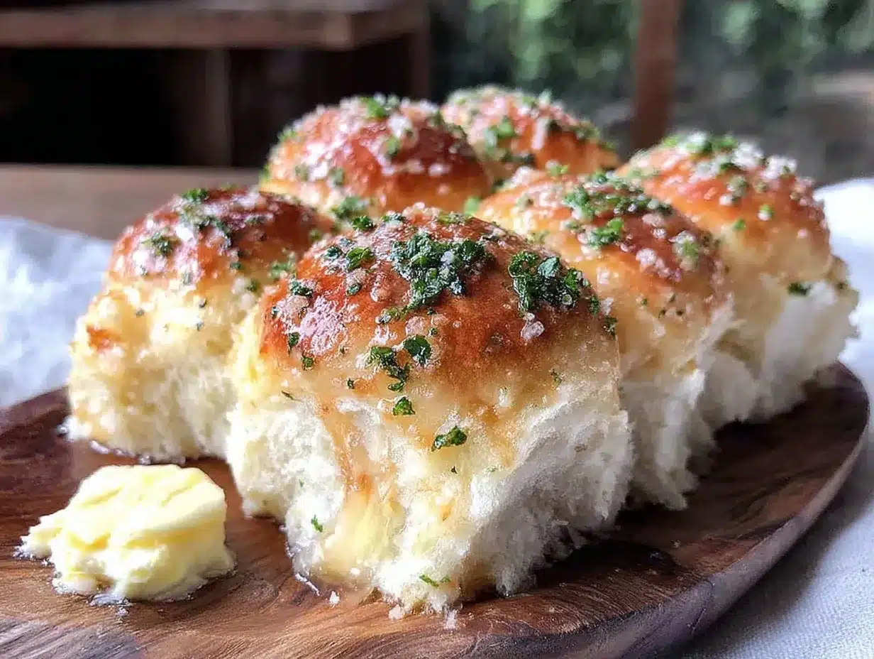 Homemade Garlic Butter Dinner Rolls: Easy Self-Care Comfort 4 homemade garlic butter dinner rolls preparation steps