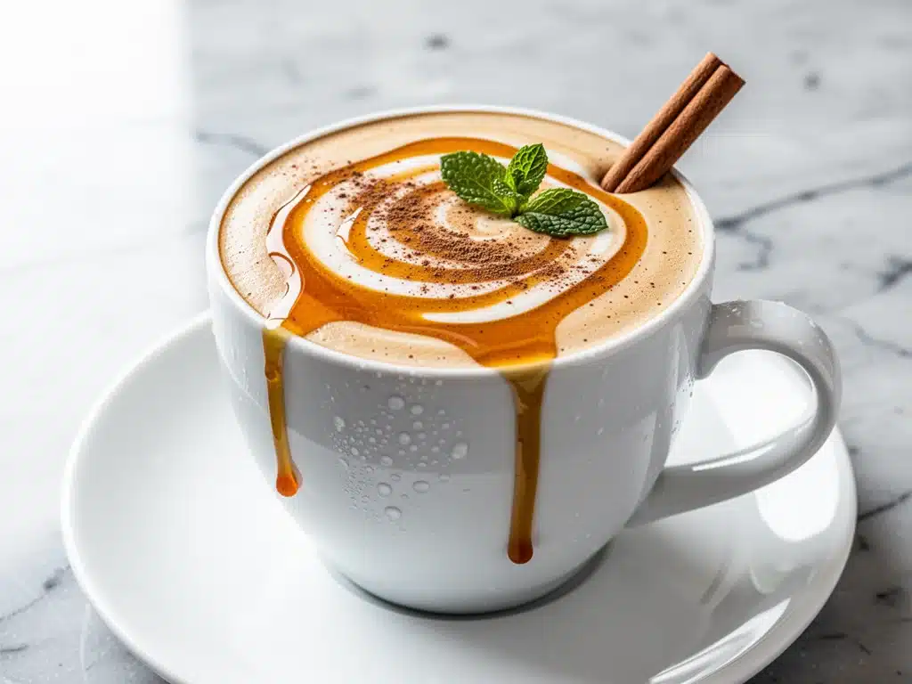 homemade pumpkin coffee syrup - featured image