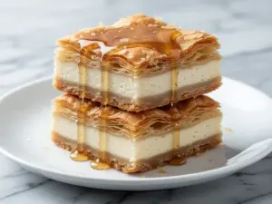 honey butter sopapilla cheesecake bars - featured image