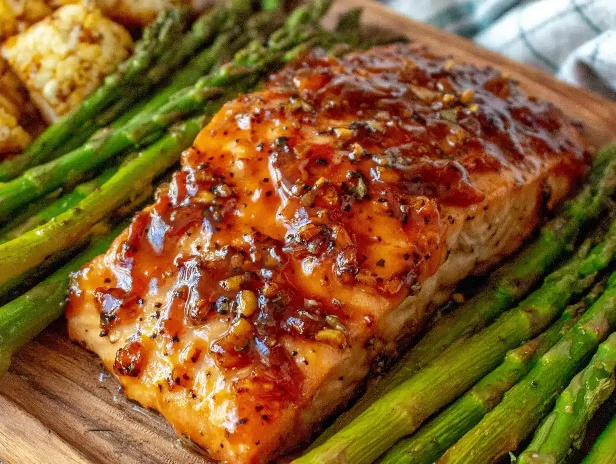 Honey Garlic Salmon: 5pm Dinner Solved 4 honey garlic salmon preparation steps