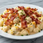 keto cauliflower mac and cheese - featured image