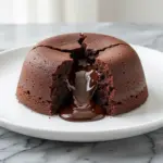 keto chocolate lava cake - featured image