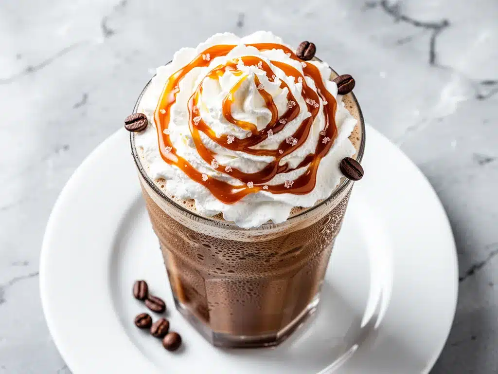 Keto Salted Caramel Coffee Frappe: 10-Minute Best Homemade Drink 4 keto salted caramel coffee frappe preparation steps