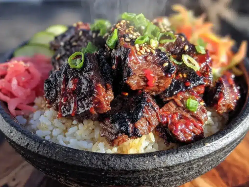 Home 3 Korean Gochujang Beef Bulgogi Rice Bowls - featured image