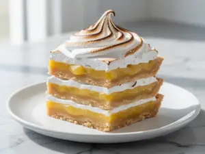 lemon meringue pie bars - featured image