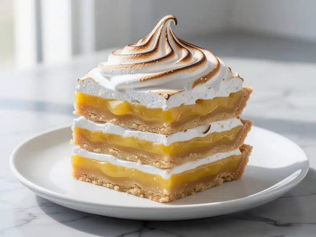 Home 4 lemon meringue pie bars - featured image