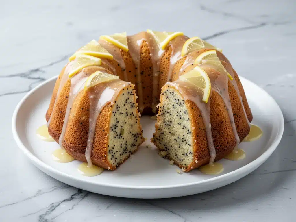 Home 2 lemon poppy seed bundt cake - featured image