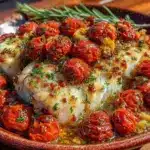 Mediterranean Lemon Herb Baked Cod - featured image