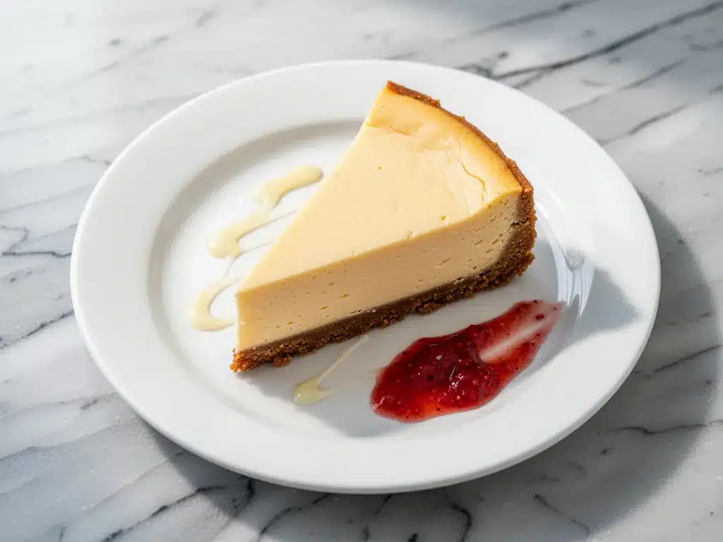 Foolproof New York Style Cheesecake: The Best Easy Recipe 4 New York Style Cheesecake preparation steps