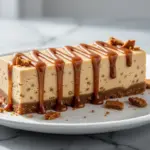 no-bake biscoff cheesecake bars - featured image