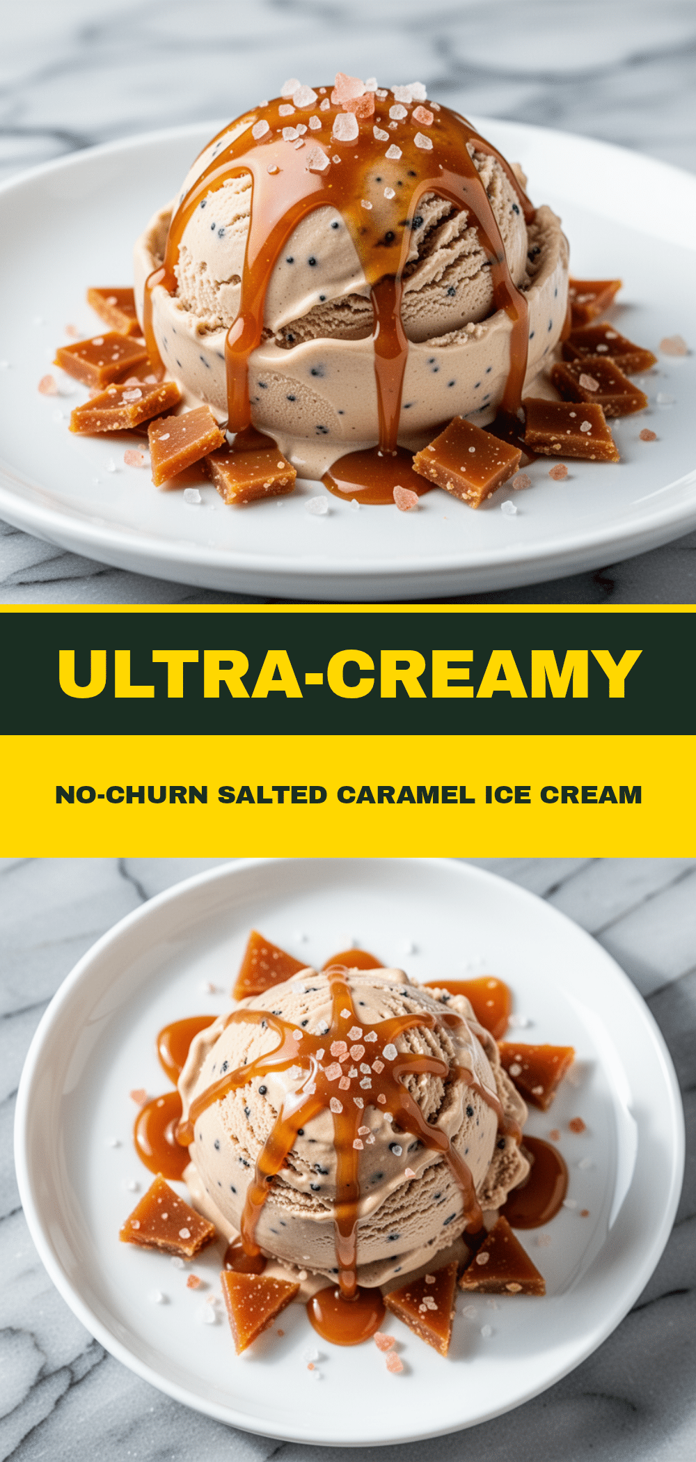 Ultra-Creamy No-Churn Salted Caramel Ice Cream 5 no-churn salted caramel ice cream recipe