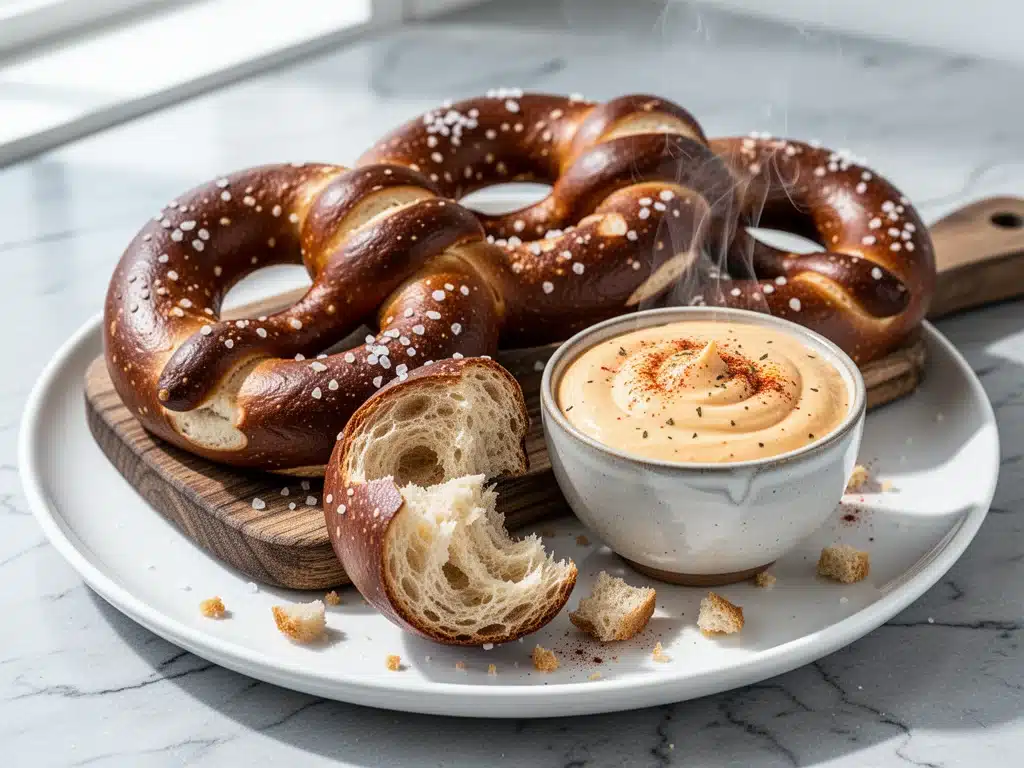 Oktoberfest Bavarian Soft Pretzels - featured image