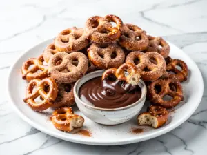 Oktoberfest Cinnamon Sugar Pretzel Bites - featured image