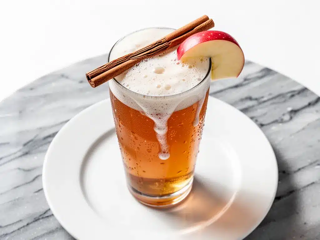 Oktoberfest Spiced Apple Cider Beer Cocktail: Easy Fall Recipe 4 Oktoberfest Spiced Apple Cider Beer Cocktail preparation steps