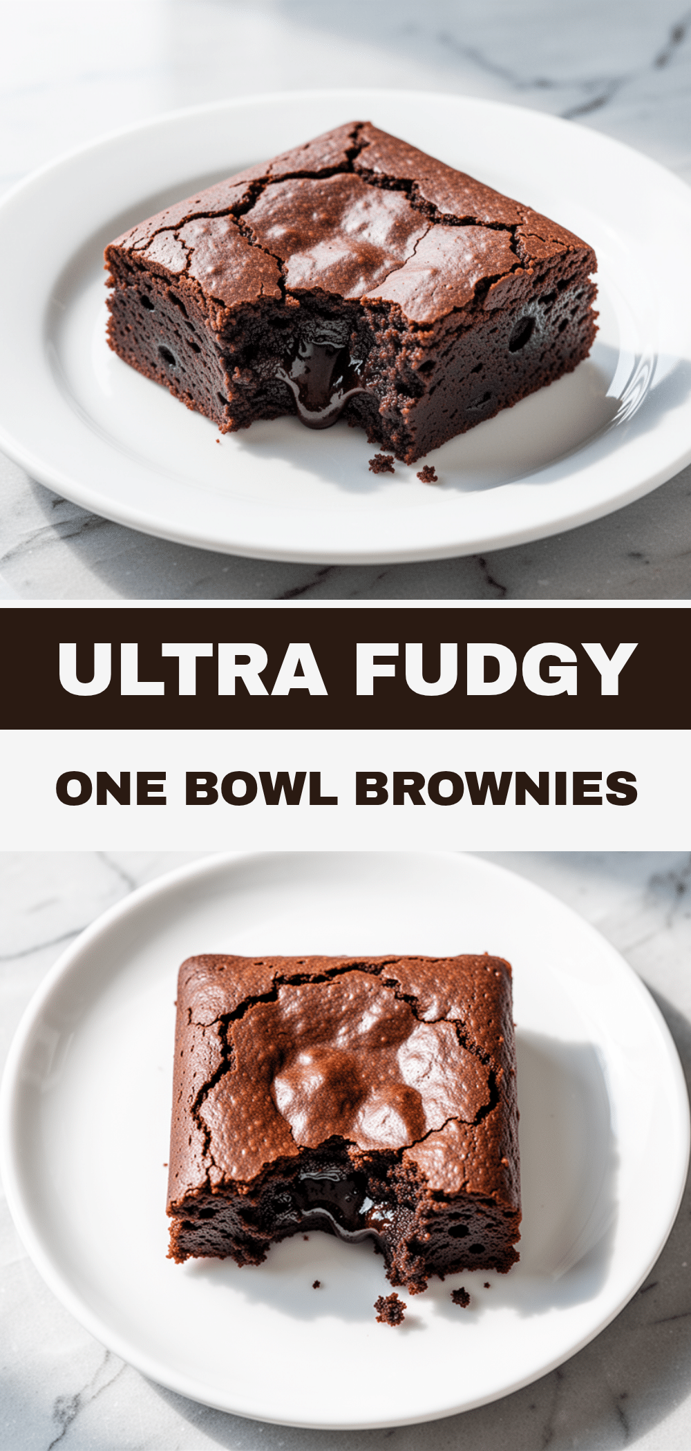 Ultra-Fudgy One-Bowl Brownies: Easy Best Recipe 5 one-bowl brownies recipe