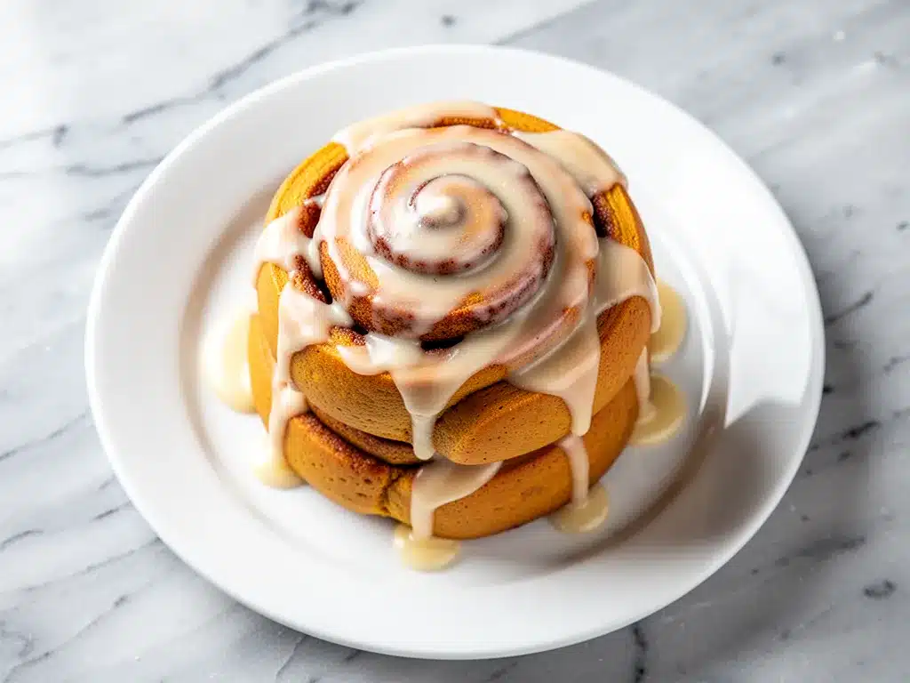 Pumpkin Cinnamon Rolls: Easy Holiday Breakfast 4 pumpkin cinnamon rolls with maple glaze preparation steps