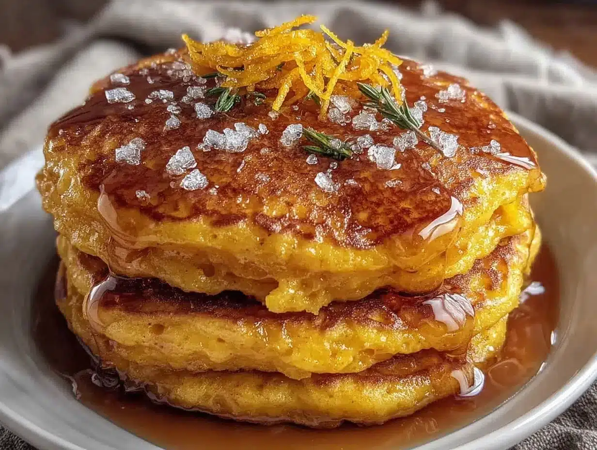 Extra-Fluffy Pumpkin Spice Pancakes: Best Maple Syrup 4 pumpkin spice pancakes preparation steps