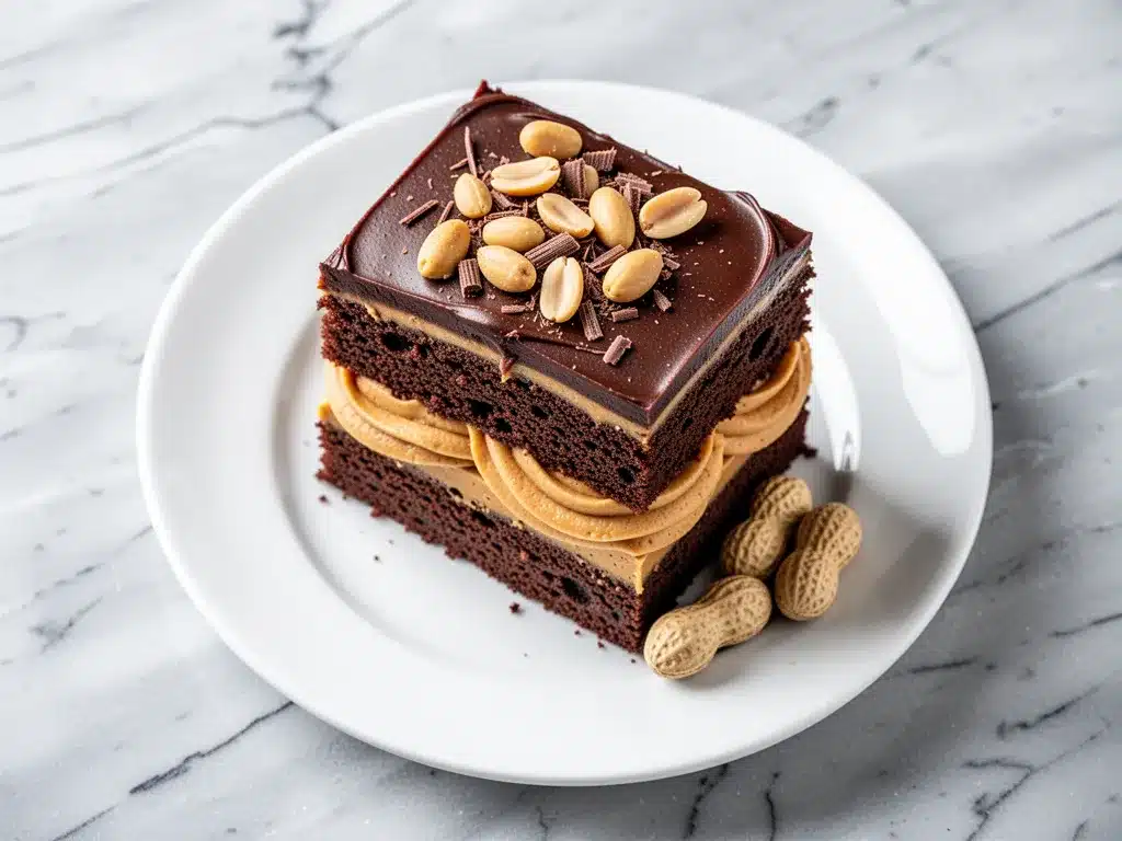 Reeses Peanut Butter Layer Cake: Best Homemade Dessert 4 Reeses Peanut Butter Layer Cake preparation steps