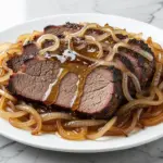 Rosh Hashanah honey glazed brisket - featured image