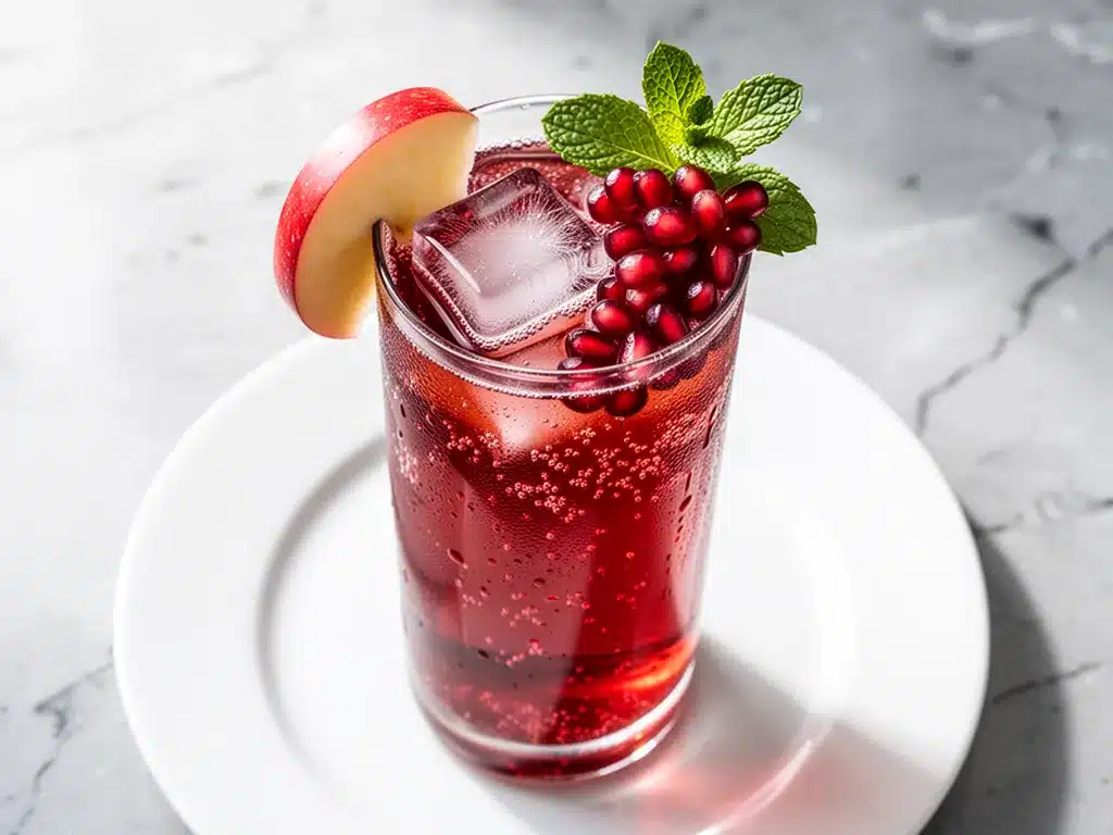 Rosh Hashanah Honey Pomegranate Spritzer: Easy Jewish Holiday Drink 4 Rosh Hashanah Honey Pomegranate Spritzer preparation steps