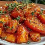 rosh hashanah honey roasted carrots - featured image