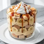 salted caramel banana pudding trifle - featured image