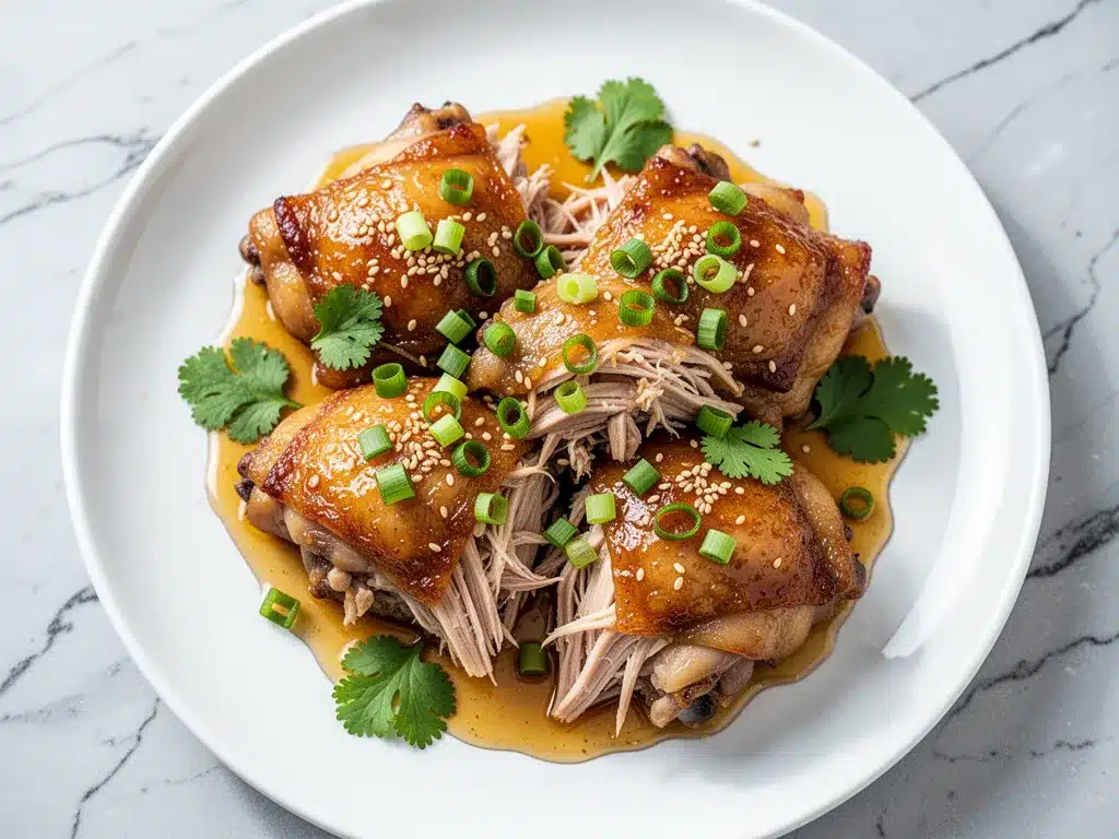Slow Cooker Honey Garlic Chicken Thighs: Easy Weeknight Dinner 4 slow cooker honey garlic chicken thighs preparation steps