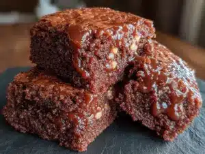 small batch fudgy brownies - featured image
