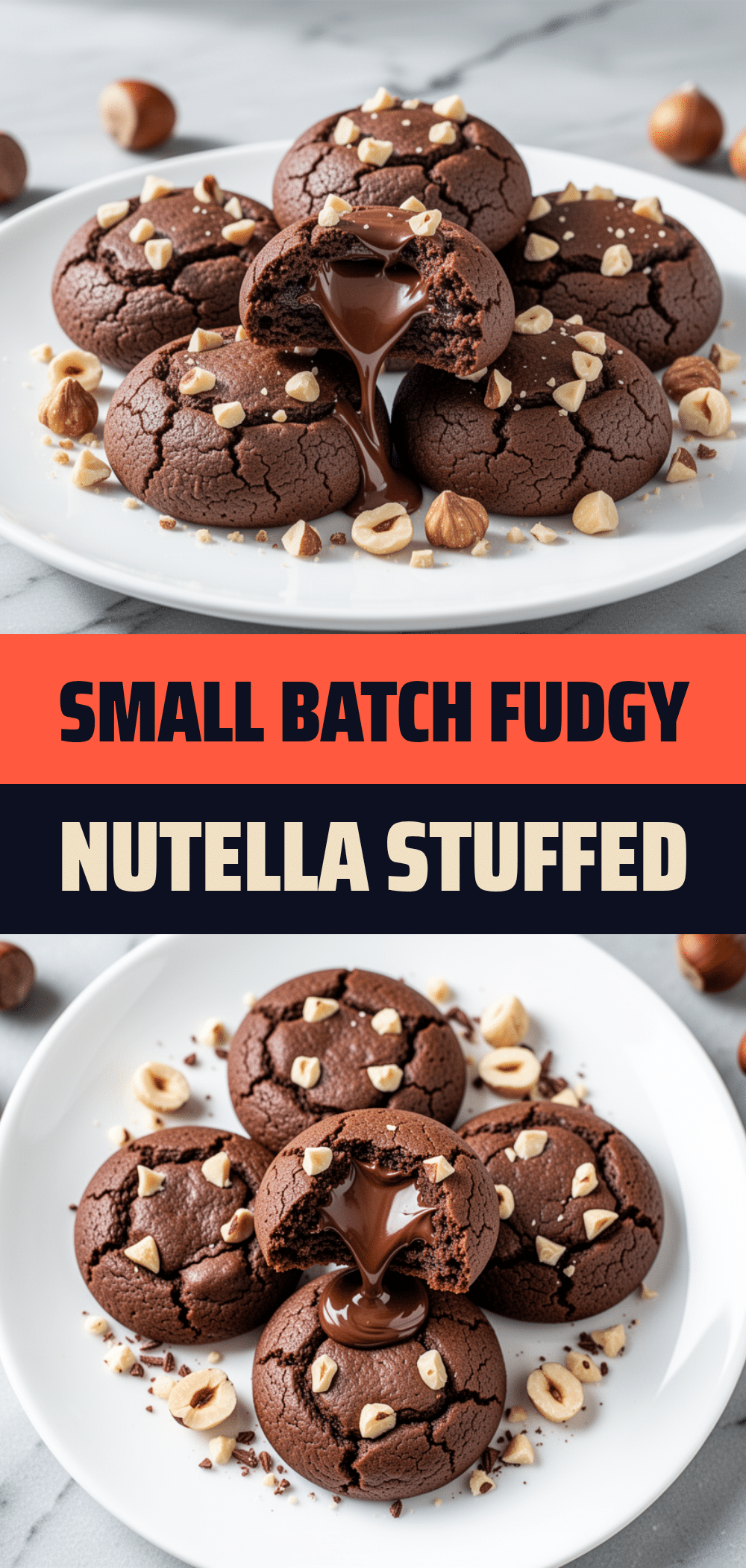 Small Batch Fudgy Nutella Stuffed Cookies: Easy 10-Minute Recipe 5 small batch fudgy Nutella stuffed cookies recipe