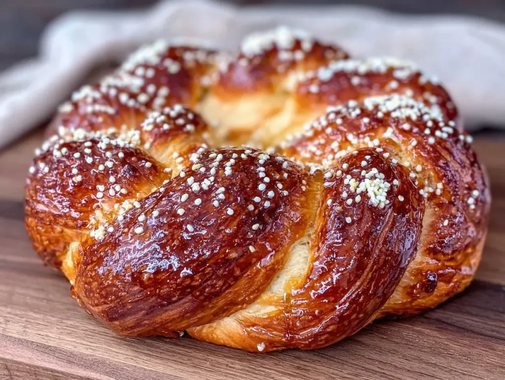 small batch round challah - featured image