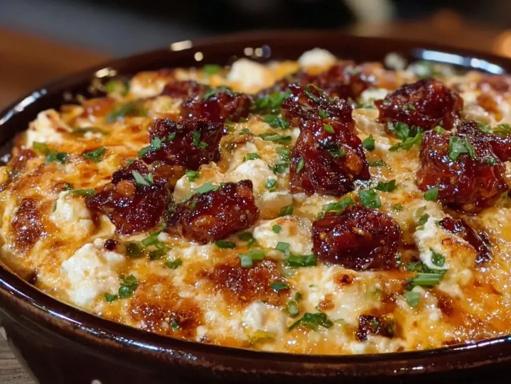 smoked queso dip - featured image