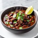 smoky chipotle beef chili - featured image