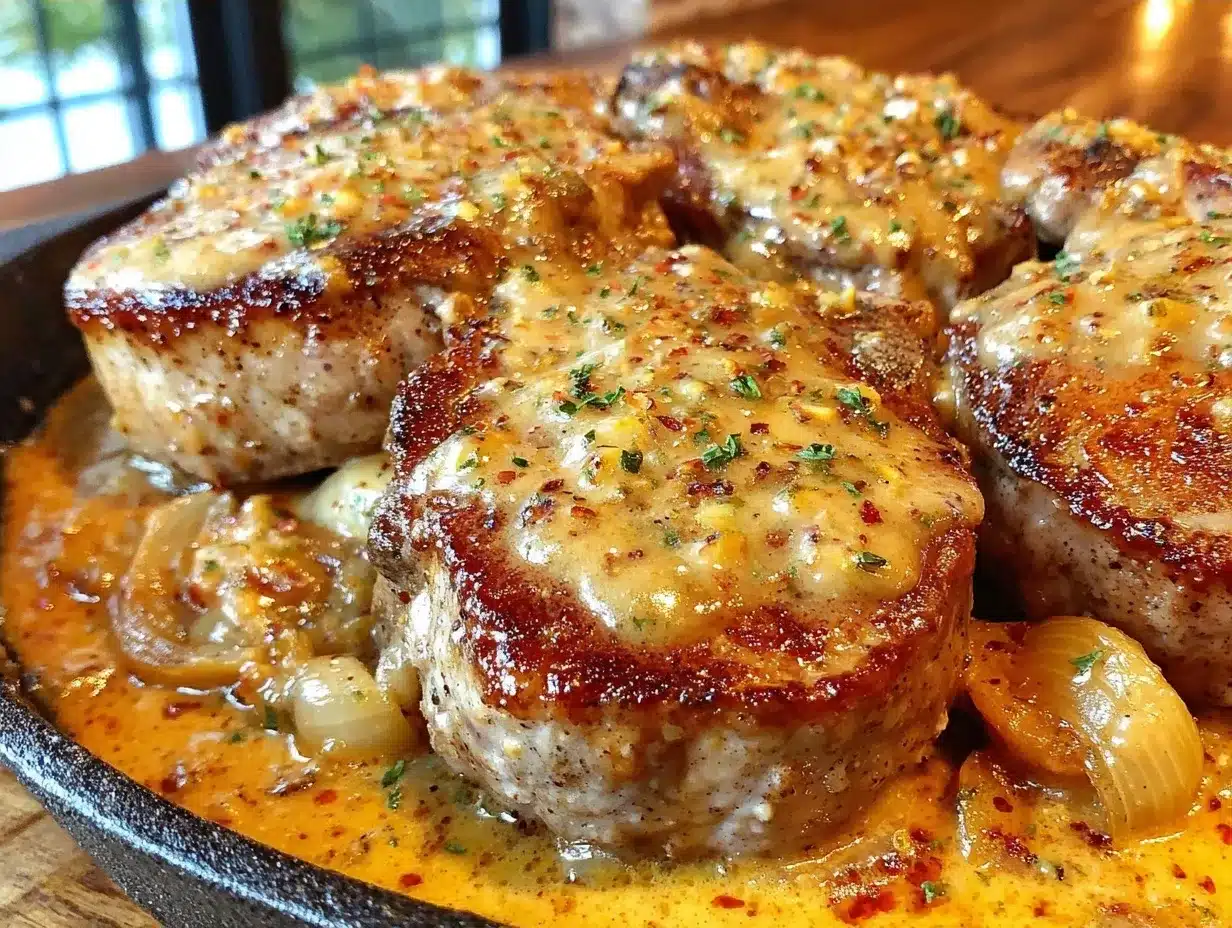 Smothered Pork Chops: Easy Recipe Kids Love Making 4 smothered pork chops preparation steps