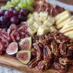 spiced candied pecans - featured image