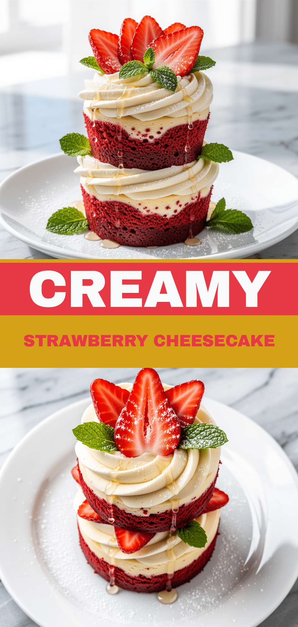 Strawberry Shortcake Cheesecake Cupcakes: Easy Summer Dessert 5 Strawberry Shortcake Cheesecake Cupcakes recipe