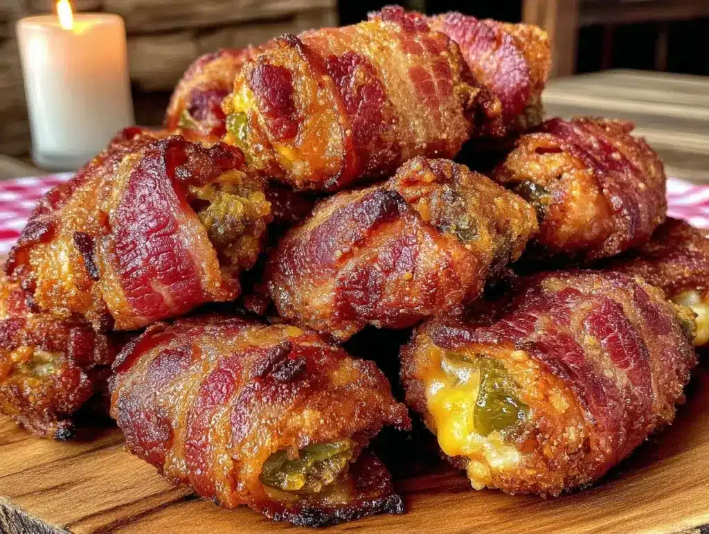 Home 4 tailgate bacon wrapped jalapeno poppers - featured image
