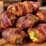 tailgate bacon wrapped jalapeno poppers - featured image