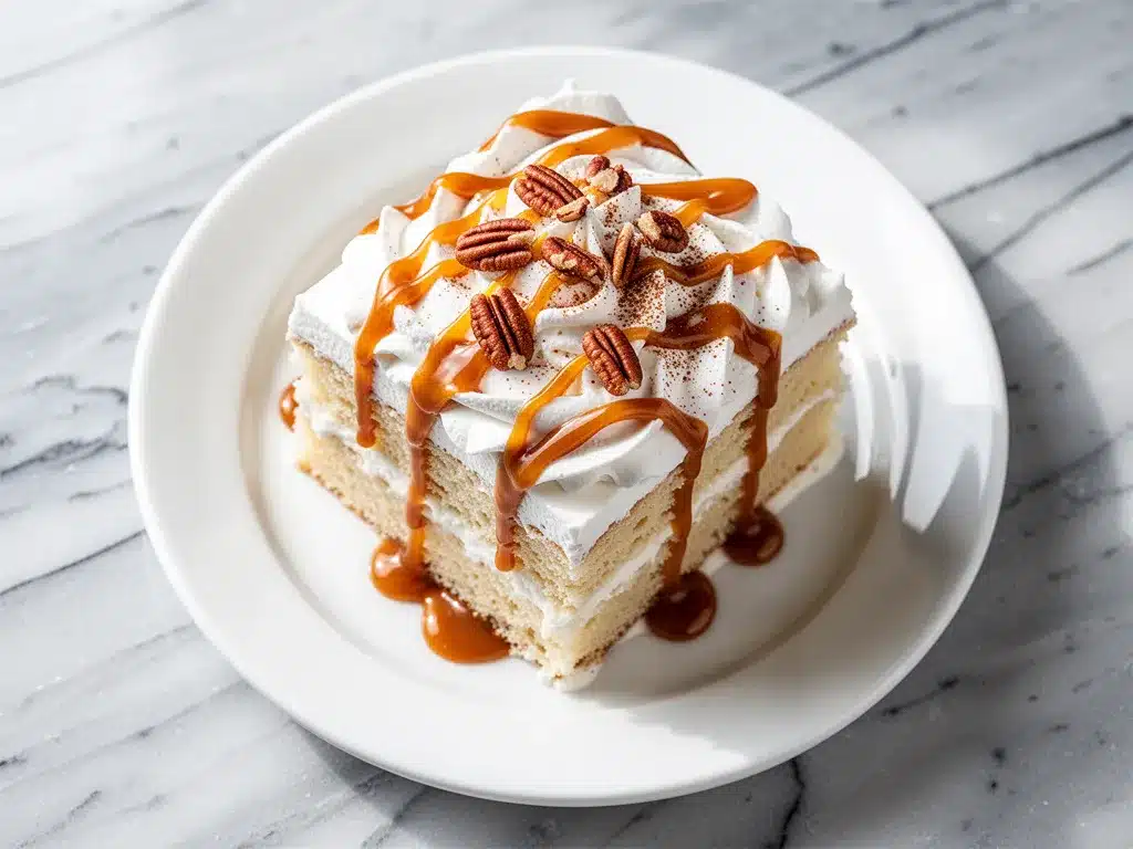 Tres Leches Cake with Dulce de Leche Drizzle: Best Recipe 4 Tres Leches Cake with Dulce de Leche Drizzle preparation steps