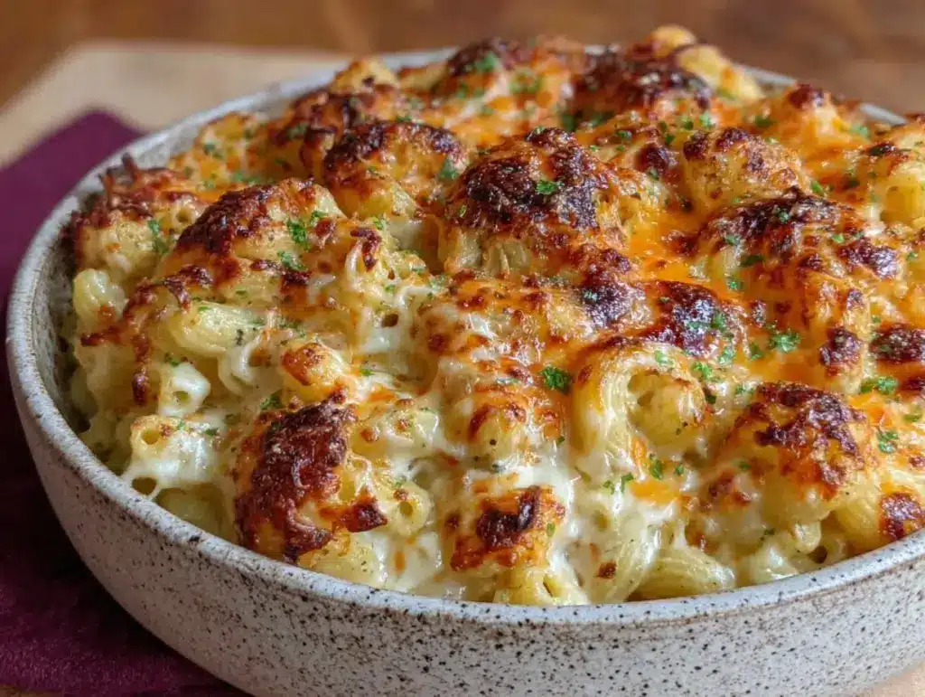Home 2 ultra-creamy baked mac and cheese - featured image