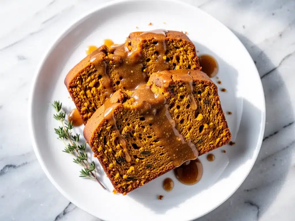 Ultra-Moist Pumpkin Bread with Brown Butter Glaze 4 ultra-moist pumpkin bread with brown butter glaze preparation steps