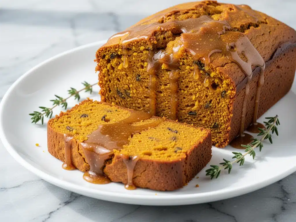 Home 2 ultra-moist pumpkin bread with brown butter glaze - featured image